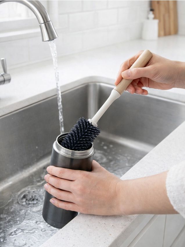 Sinsay - Perie pentru spălat vase - crem