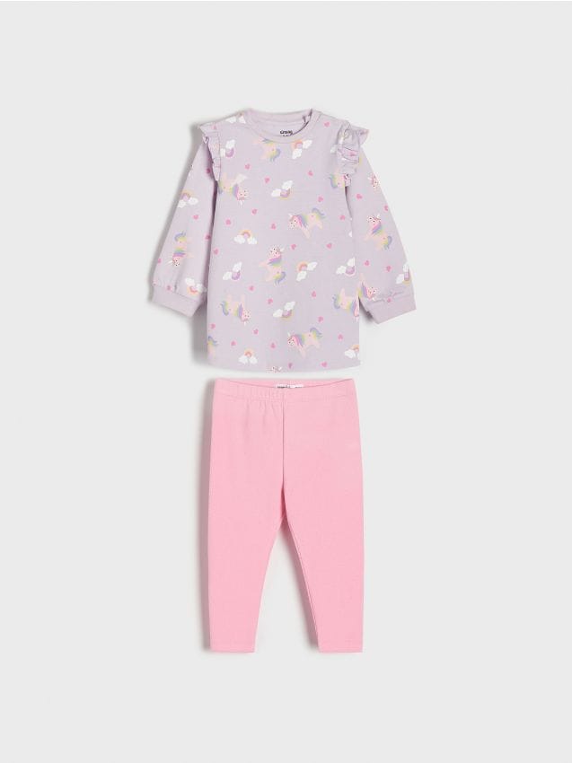 Sinsay - Detská súprava - levanduľová