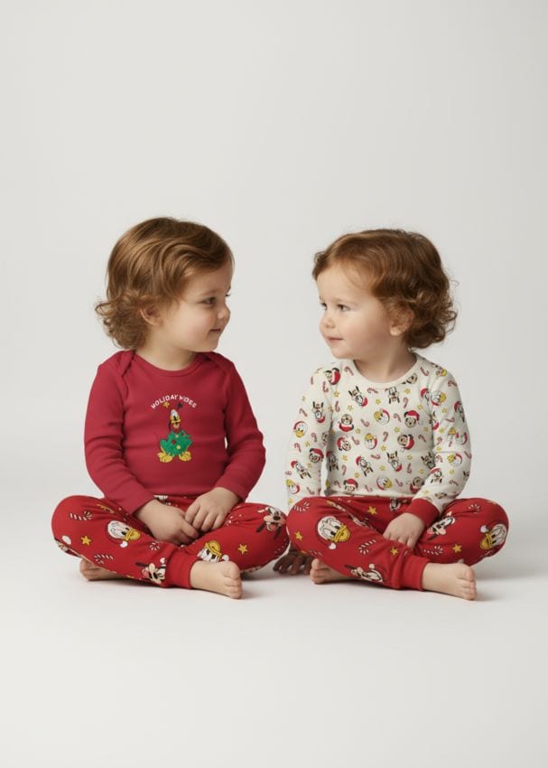 Sinsay Sinsay - Σετ με 2 κορμάκια Mickey Mouse - κοκκινο