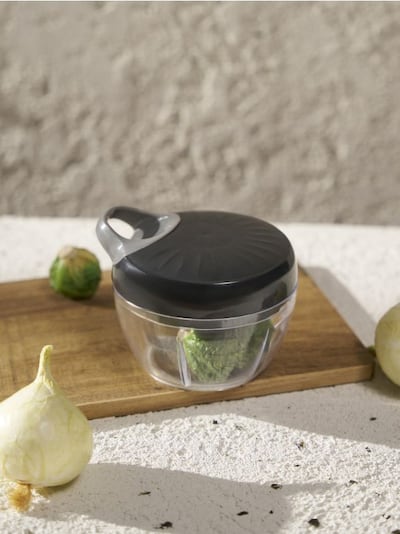 Χειροκίνητος τεμαχιστής τροφίμων με κορδόνι έλξης