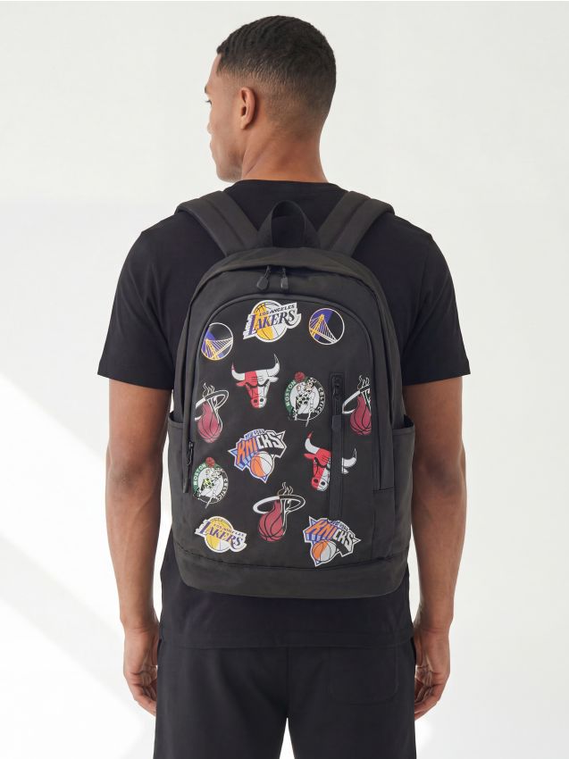 Sinsay - Rucsac NBA - negru