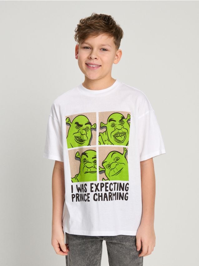 Lühikeste varrukatega särk Shrek - SINSAY