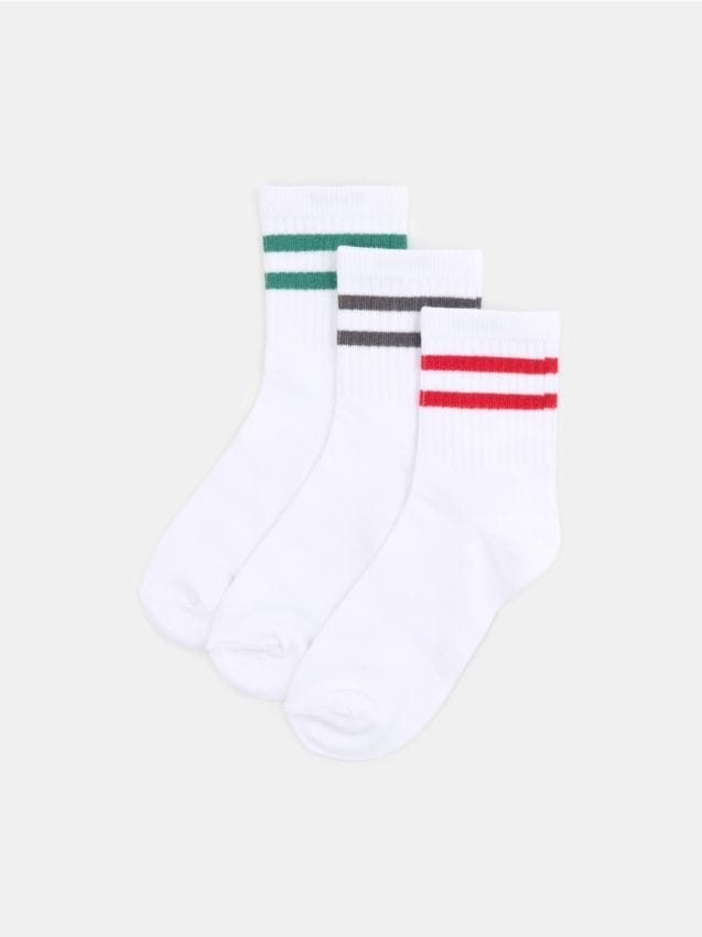 Sinsay - Set de 3 perechi de șosete - multicolor