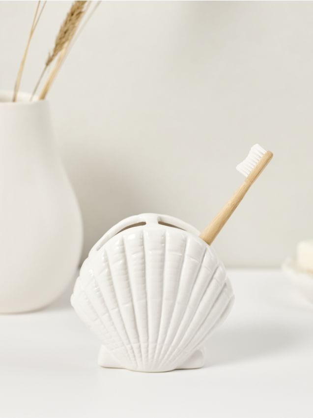 Sinsay - Pahar pentru periuțe de dinți - alb