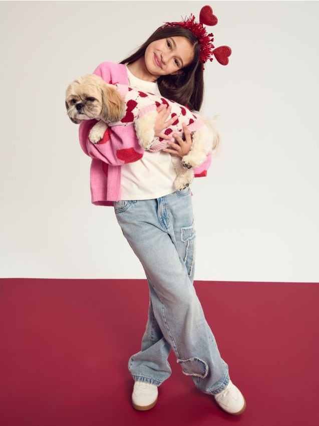 Sinsay - Blugi drepți - albastru