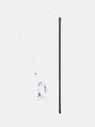 Štap za mačku sa kravicom