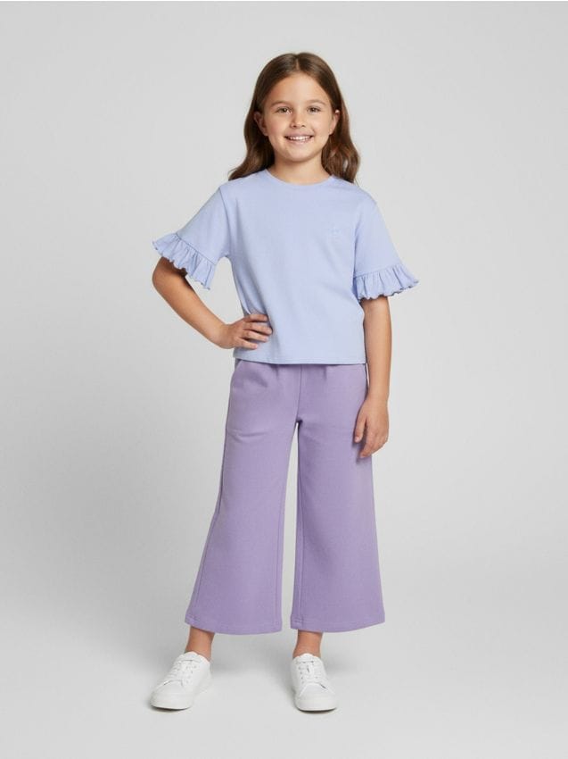 Sinsay - Bluză din bumbac cu broderie - light blue