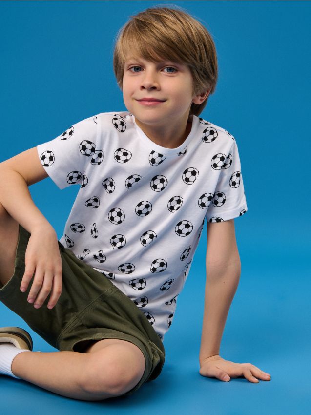 Sinsay - Tricou - alb