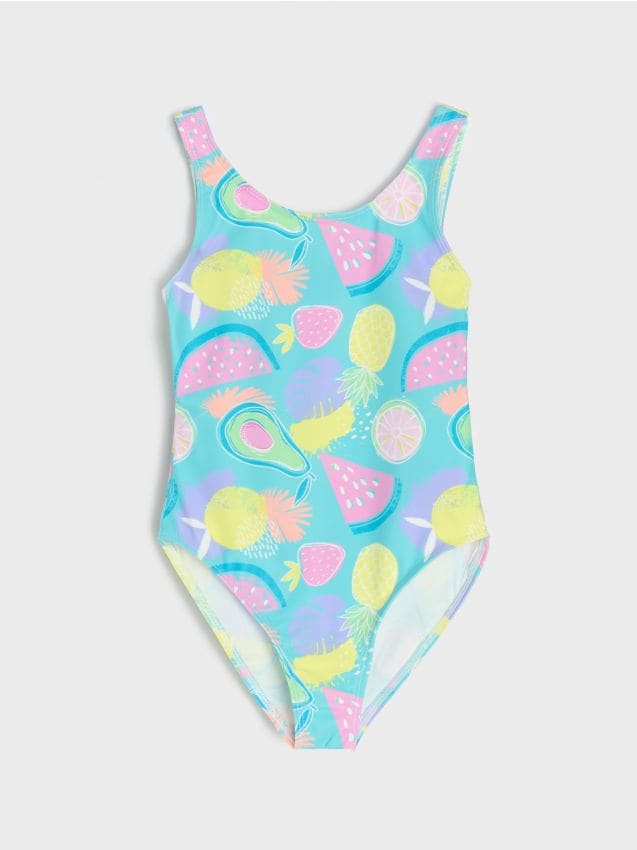 Sinsay - Strój kąpielowy z motywem owoców - wielobarwny
