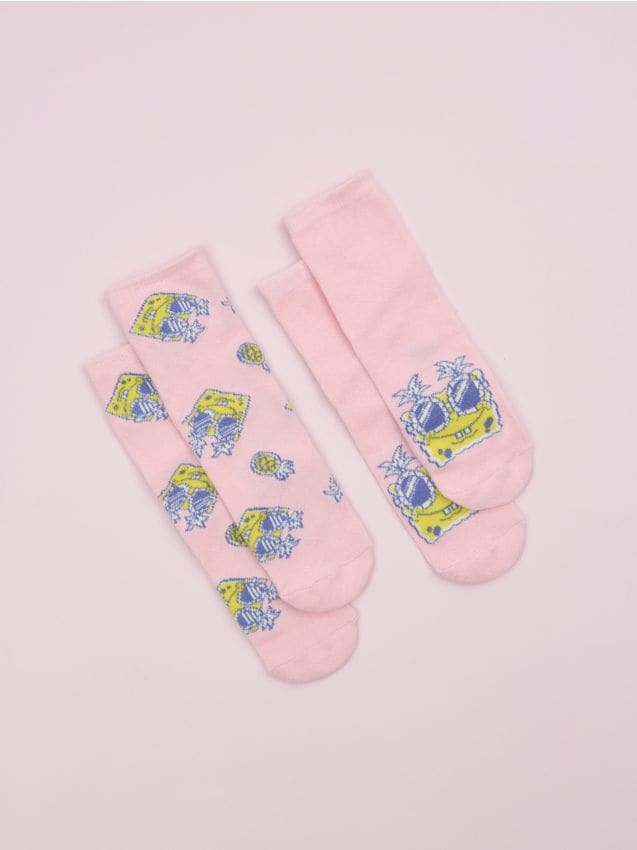 Sinsay - Súprava 2 párov ponožiek SpongeBob - viacfarebná