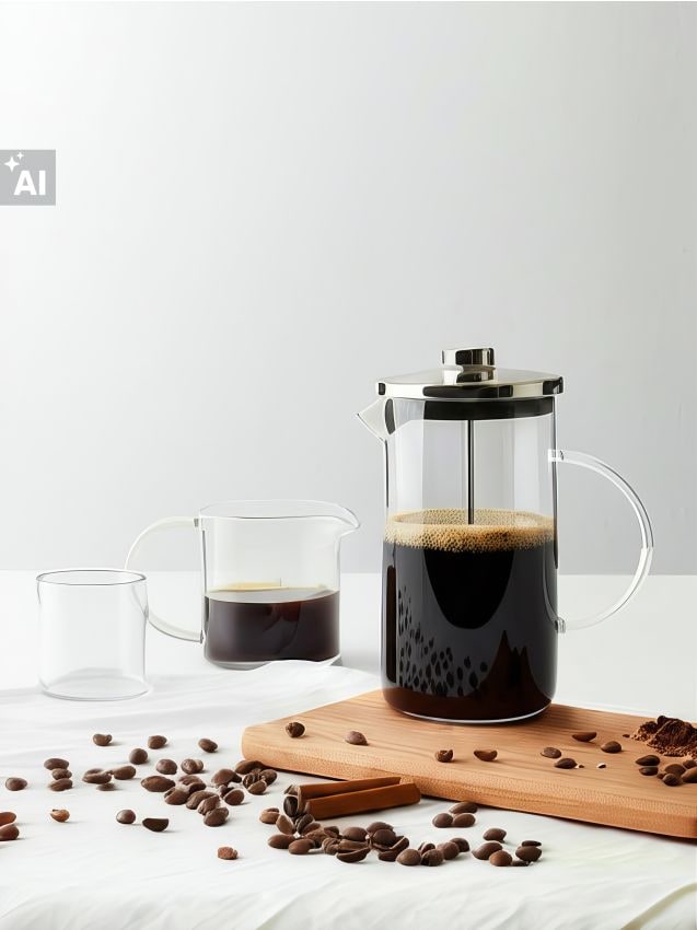 Sinsay - Presă Ceai French Press - clear