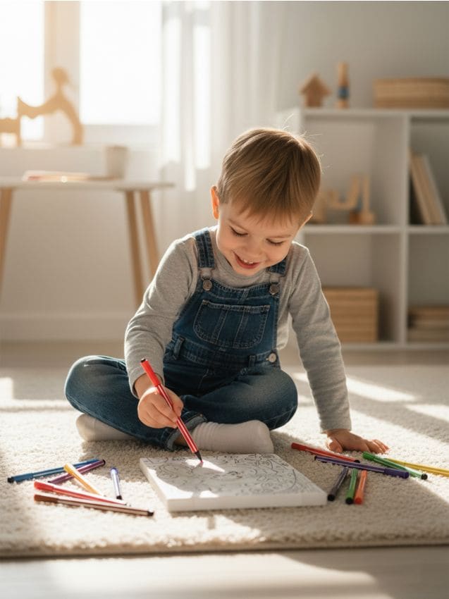 Sinsay - Set creativ – Pictură după numere cu markere - multicolor