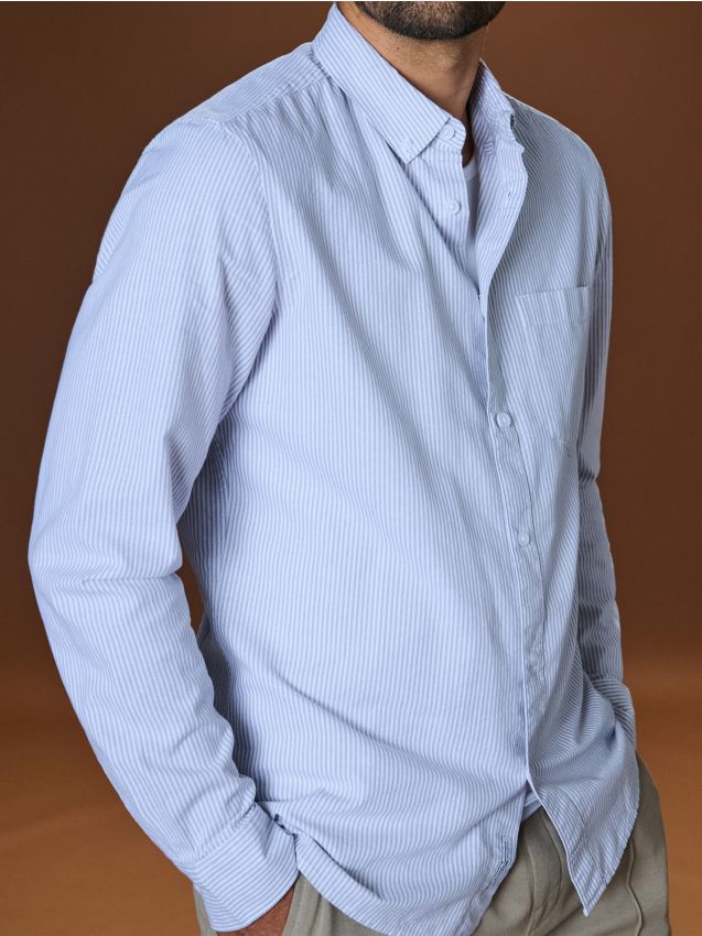 Sinsay - Koszula slim fit - szary