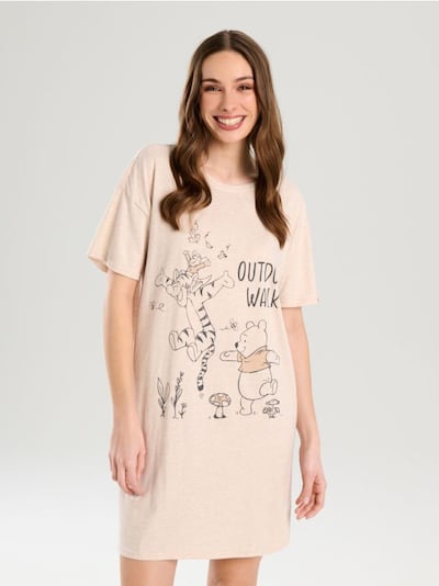 Spavaćica s Kratkim Rukavima Winnie the Pooh