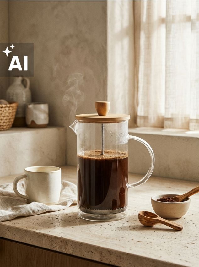 Sinsay - Presă Ceai French Press - clear