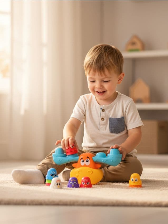 Sinsay - Joc de îndemânare – Păsărele echilibrante pentru stivuire - multicolor