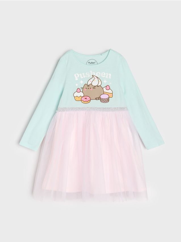 Obleka s tilom Pusheen the Cat - SINSAY