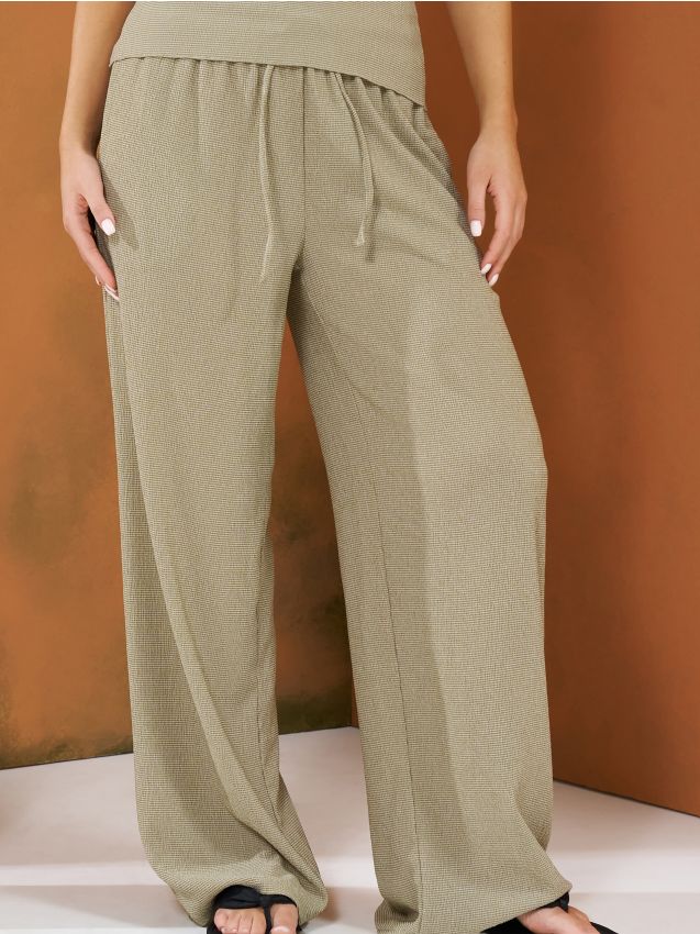 Kalhoty wide leg - SINSAY