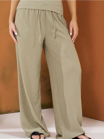 Wide leg hlače