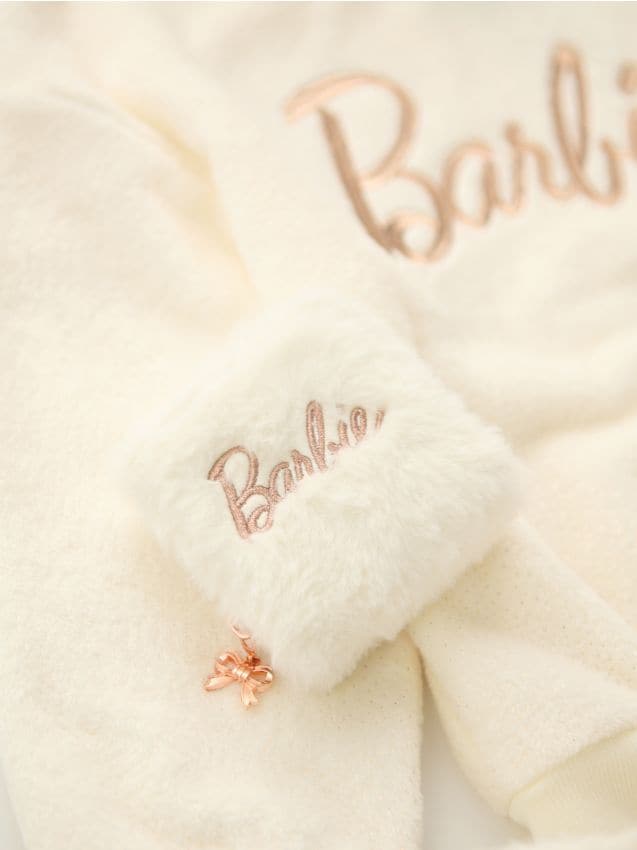 Sinsay - Peňaženka z imitácie kožušiny Barbie - viacfarebná