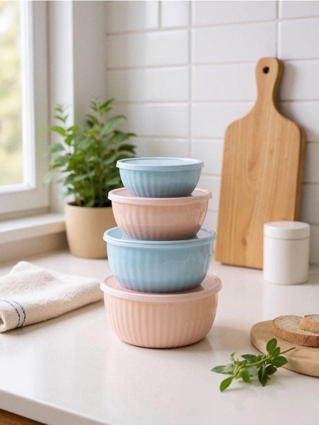 Sinsay - Nádoby na potraviny 4 ks - viacfarebná