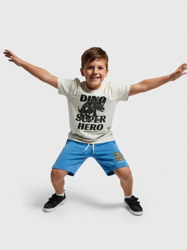 Sinsay - Súprava 2 tričiek - čierna