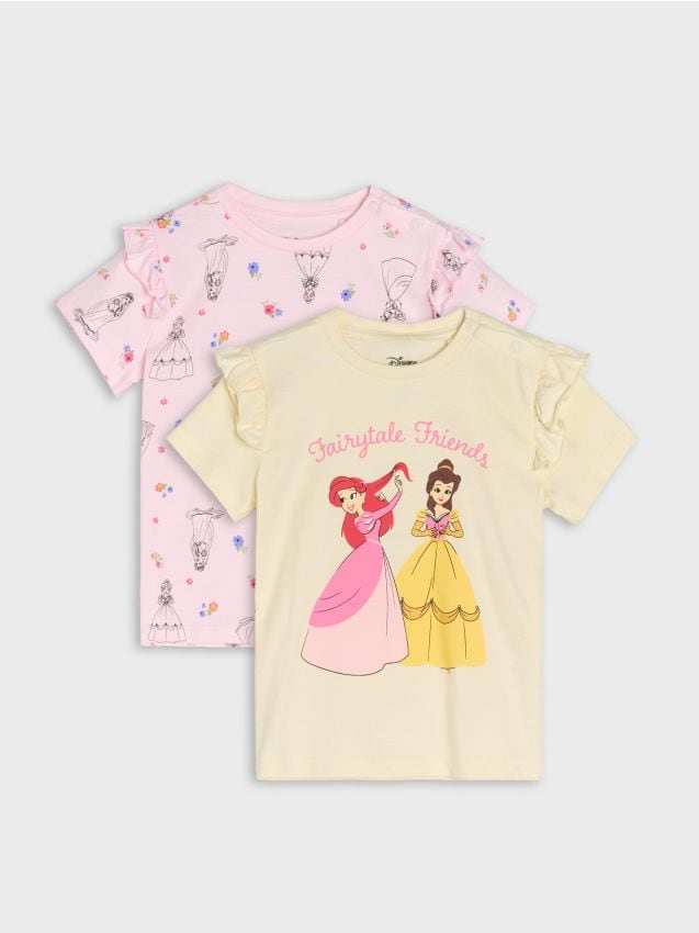 T-Shirts, 2er-Pack Disney Princess - SINSAY