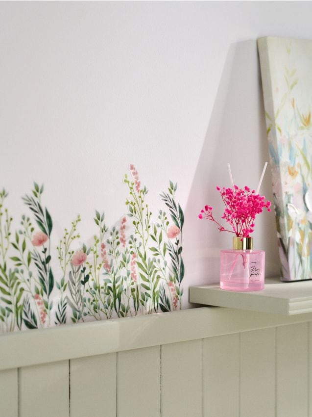 Sinsay - Set de autocolante de perete cu motiv vegetal 3 pack - multicolor