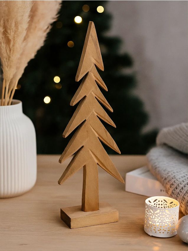 Sinsay - Stojaca vianočná dekorácia - béžová