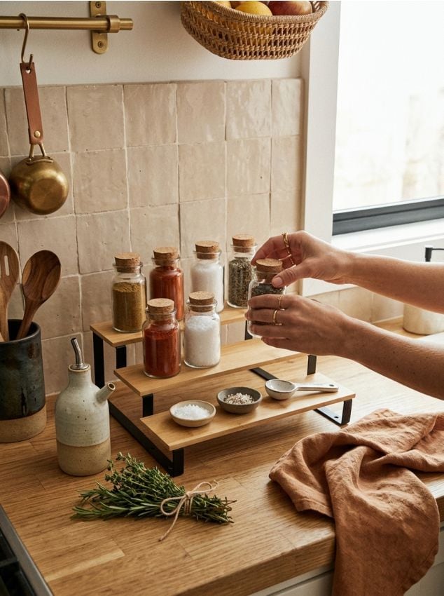 Sinsay - Policioară de perete metalică - bej