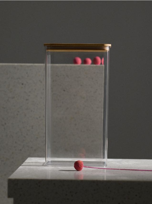 Sinsay - Nádoba na potraviny s vekom - biela