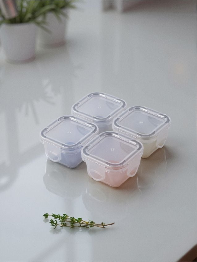Posude za hranu s poklopcem 4 pack - SINSAY