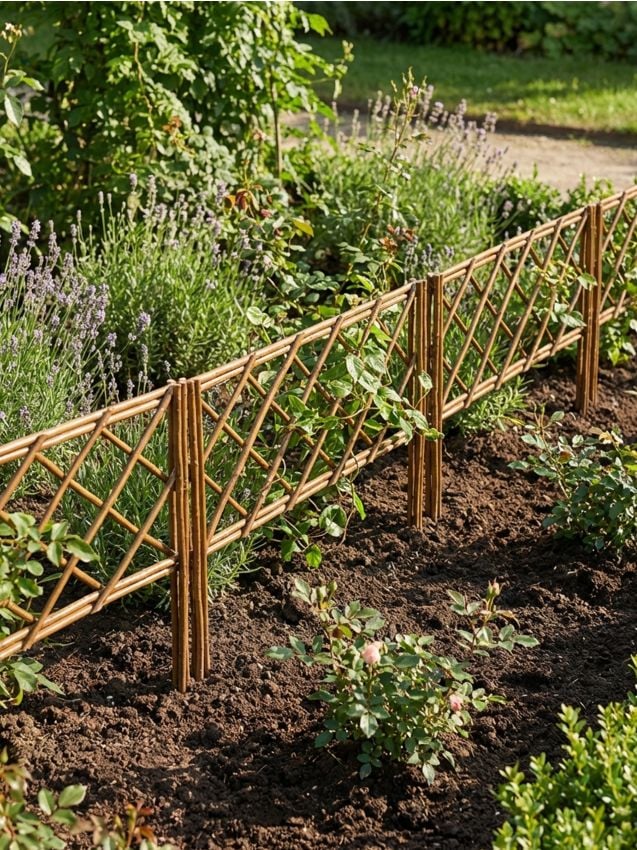 Sinsay - Gard decorativ de grădină - verde-maroniu