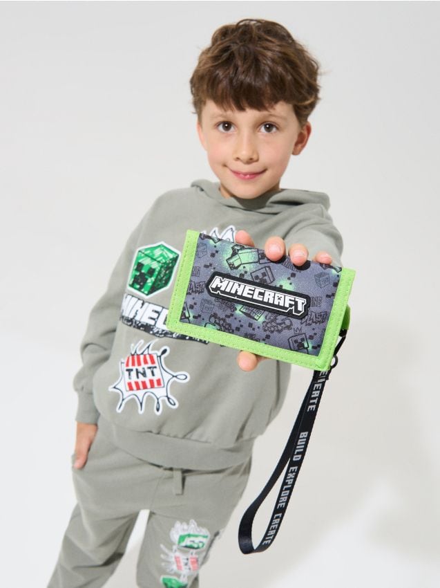Sinsay - Portofel cu șnur Minecraft - multicolor