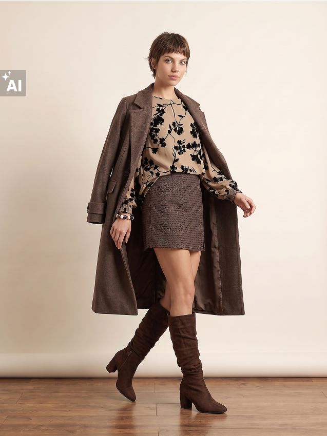 Sinsay - Bluză tip cămașă cu flori - multicolor