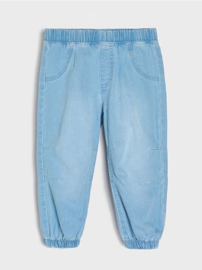 Jeans jogger pantalone širokog kroja
