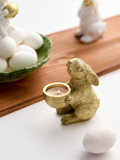 Свічник у формі зайця