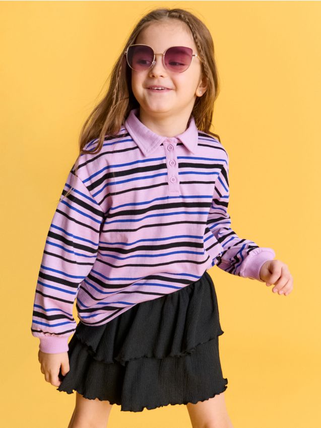 Sinsay - Fustă-pantalon - negru