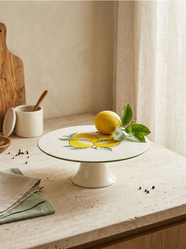 Sinsay - Suport pentru prăjituri - galben