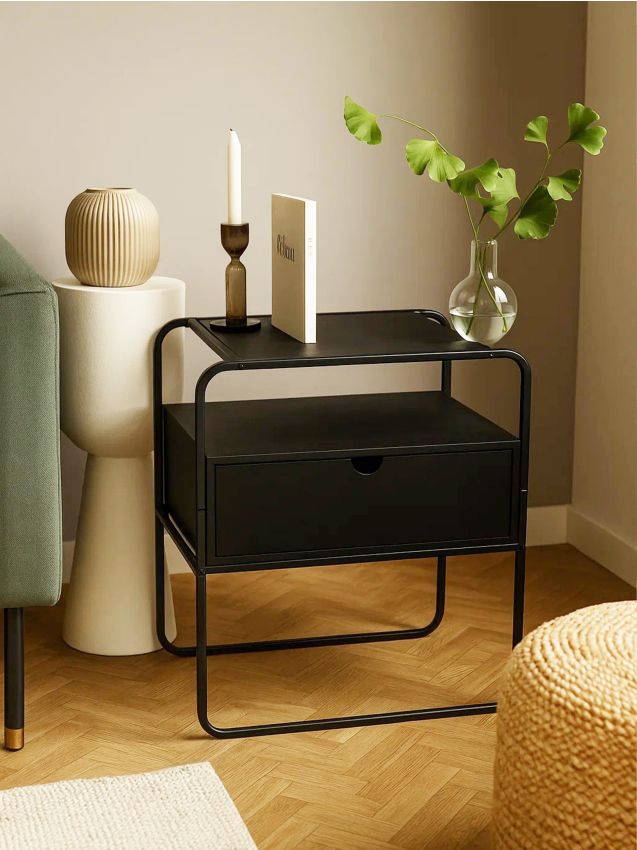 Sinsay - Nočný stolík - čierna