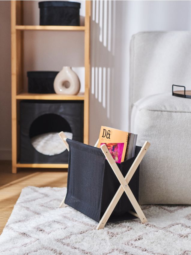 Elegante Porta Riviste Di Provenienza Inglese, Realizzato Nei Primi - Foto 7