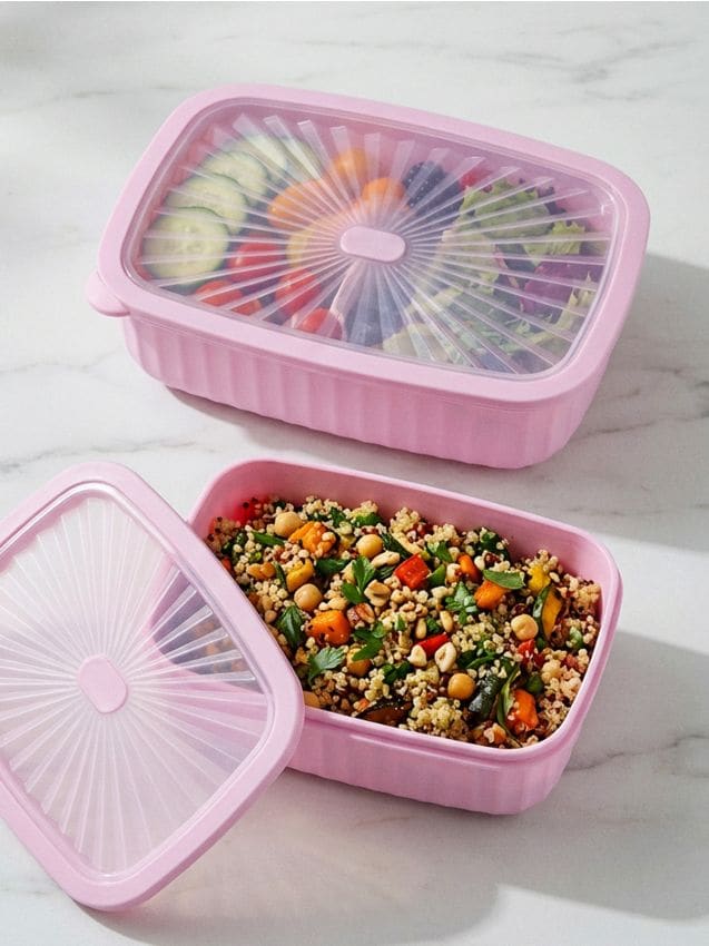 Sinsay - Recipiente pentru alimente cu capac 2 pack - roz