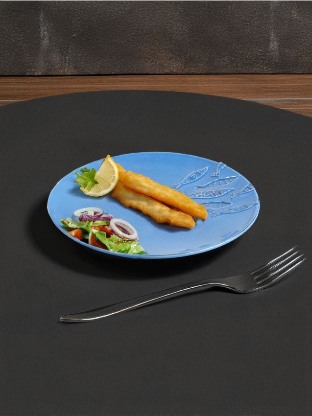 Teller mit Fischmotiv - SINSAY