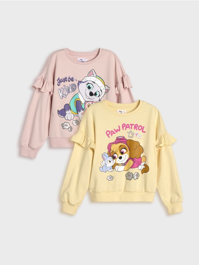 Sinsay - Súprava 2 mikín PAW Patrol - svetložltá