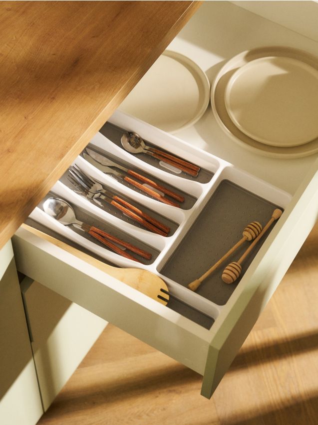 Sinsay - Organizator de bucătărie pentru sertar - alb