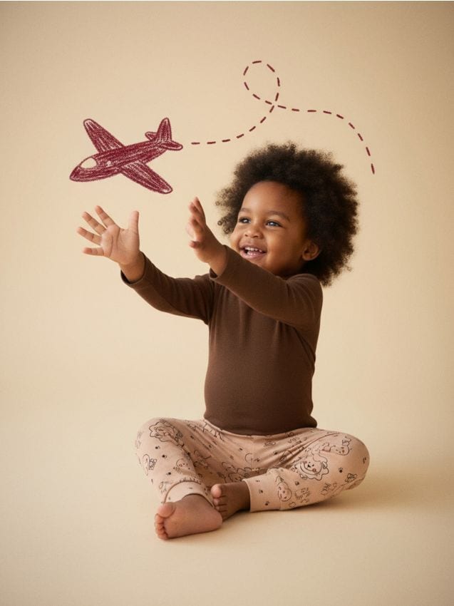 Sinsay - Body din bumbac 3 pack - maro