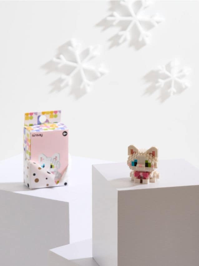 Sinsay - Stavebnicové kocky - biela