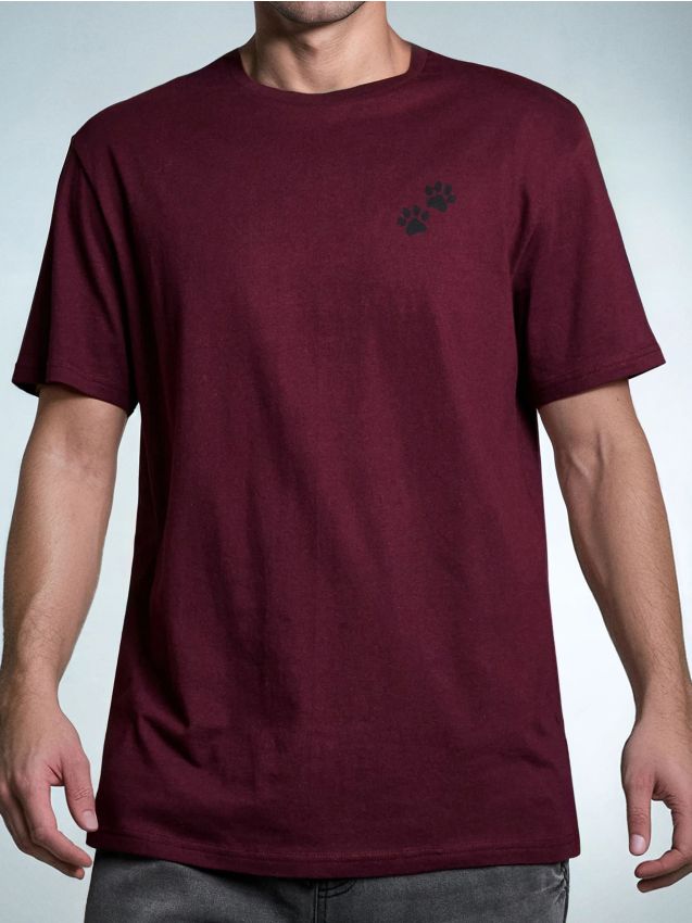 Sinsay - Tričko - burgundská červená