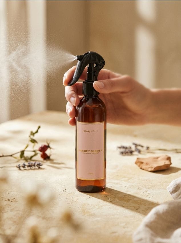 Sinsay - Odorizant de cameră Secret Garden - roz