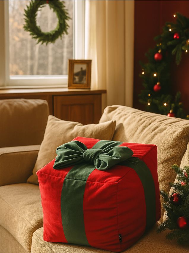 Sinsay - Dekoratívny vankúš so sviatočným motívom - viacfarebná